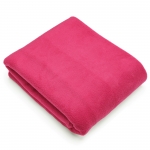 Fuchsia Solid Anti-Pill Fleece Fabric